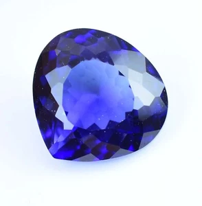 10.80Ct Natürlich Blauer Ceylon Saphir Agl Zertifiziert Birne Makellos Lose - Bild 1 von 5