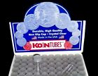 Lot of 10 Cent Round Clear Plastic Coin Storage Tubes w/ Screw 