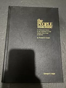 The People machine by Dennis R. Cooper Hardcover 1971 SIGNED COPY - Picture 1 of 16