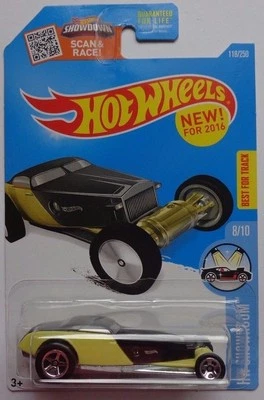 Hot Wheels HW Showroom 8/10 Hi-Roller 118/250 2016 (versión negra/amarilla) Foto 1 de 2