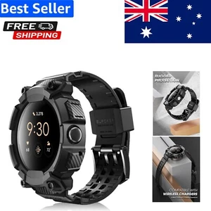 Snap-On Rugged Case and Band for Google Pixel Watch 41mm - Easy Installation - Picture 1 of 9