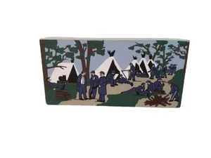 Cats Meow Collectibles Civil War Collection Encampment Shelf Sitter Multicolor - Picture 1 of 2