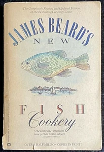 James Beard’s New Fish Cookery Book Warner Books 1987 PB - Picture 1 of 10