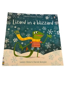 Usborne Phonics Readers: Lizard in a Blizzard c2018 Paperback BRAND NEW - Foto 1 di 2
