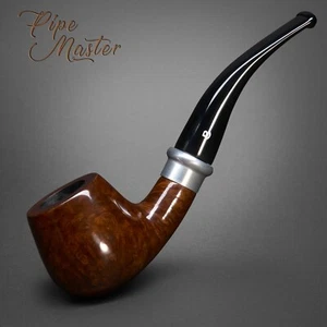 Pipa para fumar tabaco de madera hecha a mano Mr. Brog 85 Schmidt Brown BRIAR + CAJA - Imagen 1 de 5