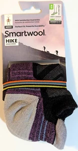 SMARTWOOL HIKE LIGHT CUSHION LOW ANKLE GRAY SOCKS MEDIUM WOMEN 7-9.5, MEN 6-8.5 - Picture 1 of 1