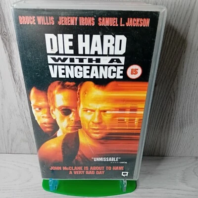 DIE HARD WITH A VENGANCE VHS - RARE RETRO VIDEO TAPE - Image 1 of 4
