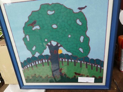 FRANCESCO CASORATI SERIGRAFIA 50X50 CON CORNICE N°52 SU 100 - Immagine 1 di 3