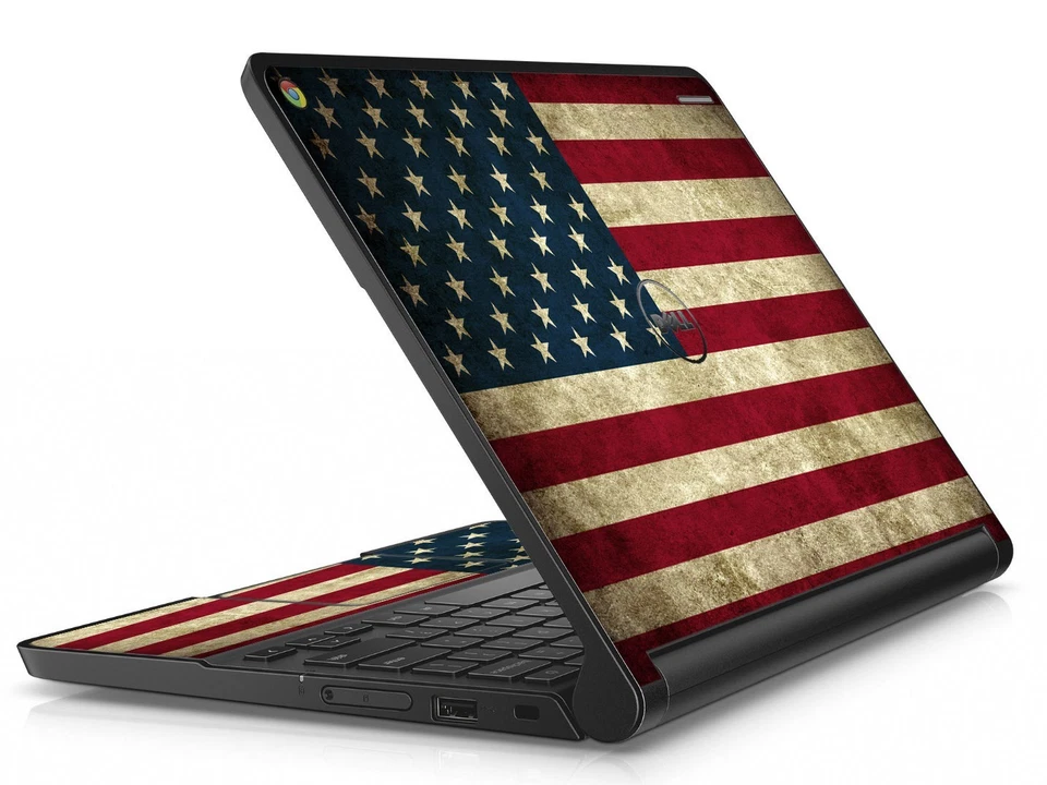Calcomanía protectora de vinilo impresa LidStyles para computadora portátil Dell Chromebook 11-3120 Foto 1 de 1
