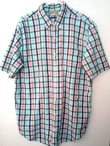 Manga corta Scandia Woods para hombre con botones talla XL multicolor a cuadros verano - Imagen 1 de 4