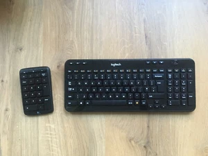 Combo Logitech - Clavier sans fil K360 + Pavé numérique N305 - Afbeelding 1 van 7