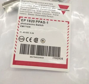 1 PIEZA NUEVO para sensor fotoeléctrico Carlo Gavazzi EO1804PPAS-1 0,2A - Imagen 1 de 2