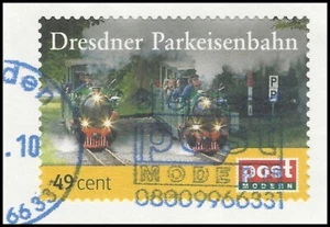Parque ferroviario de Dresde - 49 quilates - Estampado - en papel - Correo Moderno - Imagen 1 de 1