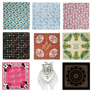 Bandane di design vari stili nuove 22x22 in - Foto 1 di 13