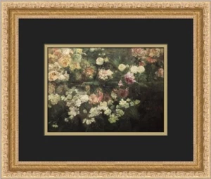 Maria O Dewing Garden In May Custom Framed Print - Picture 1 of 2