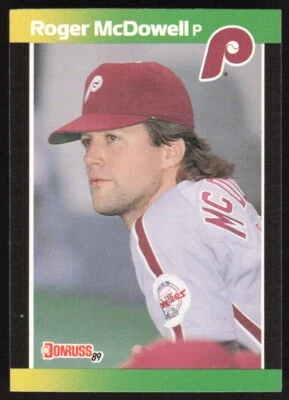 1989 Donruss Baseball's Best Roger McDowell #16 Philadelphia Phillies - Image 1 of 2