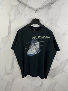Camiseta Vintage Air Jordan Retor 5 Logo Grande Talla 2XL - Imagen 1 de 12