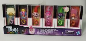 TROLLS DREAMWORKS WORLD TOUR TINY DANCERS FIND YOUR BEAT PACK 6 PEICE SET NEW