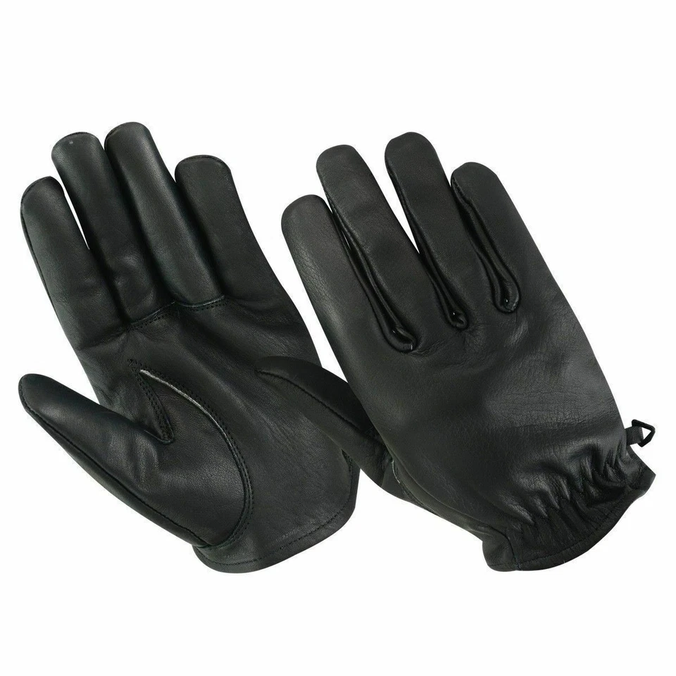 LEATHER POINT Motorrad Chopper Handschuhe, Leder Herren Sommer Motorradhandschuhe