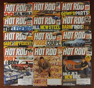 Hot Rod Magazine 2007 - Complete Year 12 Issues - Hots Rods & Drag Racing - Picture 1 of 1