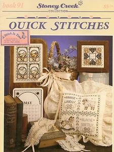 Quick Stitches Cross Stitch Book - Stoney Creek Collection #91 - Picture 1 of 2