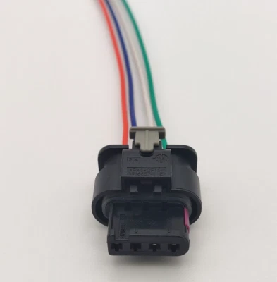 4 Pin For Fiat 500 Rear Tail Light Plug Prewired Connector Cable Repair Loom - Imagem 1 de 4