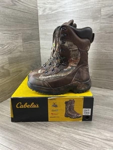 Cabela's Inferno Insulated Waterproof Camo Hunting Boots for Men 12 D - Picture 1 of 5