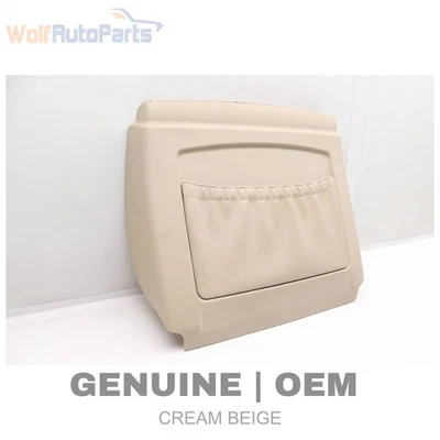 2003-2008 BMW 760LI - Front SEAT BACK Panel W/ Pocket 7015269 - Image 1 of 4