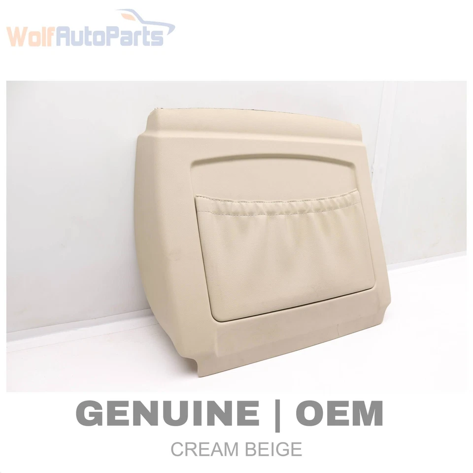 2003-2008 BMW 760LI - Front SEAT BACK Panel W/ Pocket 7015269 - Image 1 of 4