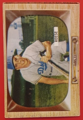 1955 Bowman - очень хорошее состояние Pee Wee Reese #37 - Изображение 1 из 3