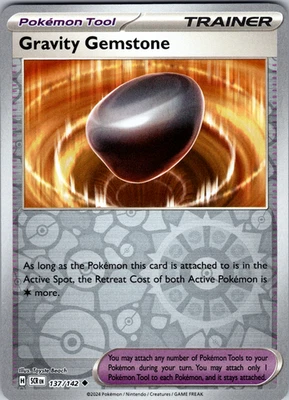 Gravity Gemstone Reverse Holo 137/142 SV07: Stellar Crown Uncommon - NM - Image 1 of 2