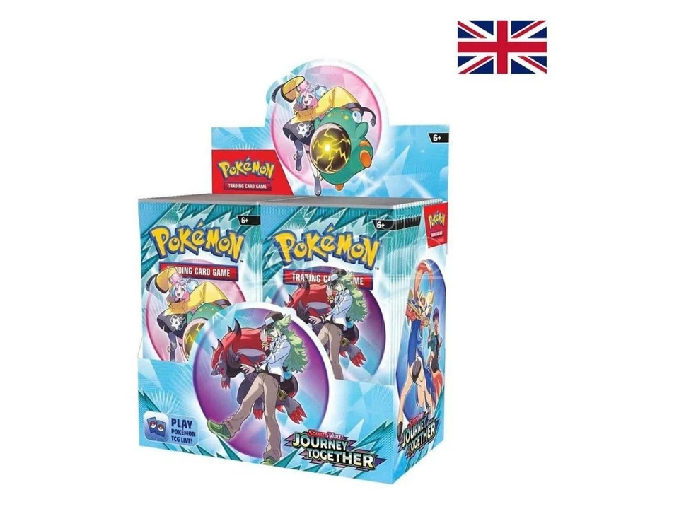 POKEMON TCG Booster Box 36 JOURNEY TOGETHER – ENGLISH Ready to ship - Bild 1 von 1