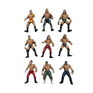 Menge 9 - WWE WWF Jakks Pacific Micro Aggression 2" Mini Wrestling Figuren 2006 - Bild 1 von 4