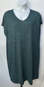 Time & Tru women's size 3X t-shirt dress with v-neck. - Picture 1 of 9