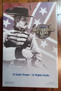 Brotherhood of Arms 1st Virginia Cav Trooper CSA Guerra Civil Completo Sideshow 1/6 - Imagen 1 de 8