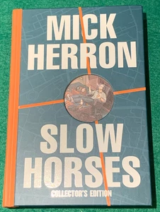 Slow Horses Collector's Edition Mick Herron SIGNED 1st/1st HC 2025 Crime Novel - Imagen 1 de 14