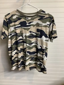 Tommy Hilfiger T-Shirt Youth Lg 16/18 Camouflage Camo Kinder - Bild 1 von 6