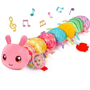 Baby Girls Toys 0-6 Month Music Animal Stuffed Caterpillar Toy for Infant 0-3... - Picture 1 of 6