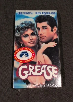 Grease 1977 (VHS, 1990) - Travolta FACTORY SEALED BRAND NEW SHIPS FREE!  - Image 1 of 4