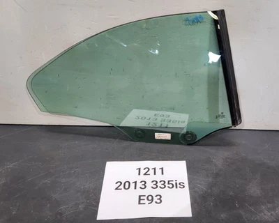 ✅ 07-13 OEM BMW E93 335 M3 Convertible Trasero Derecho Pasajero Ventana Lateral Vidrio Foto 1 de 4