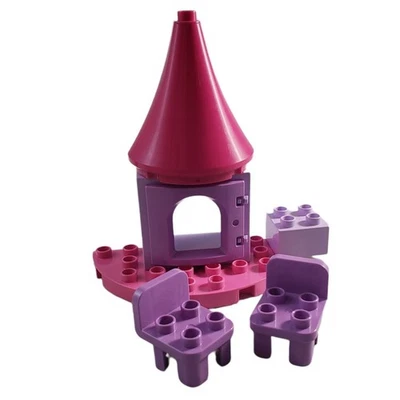 15 of 19 Blocks from Lego Duplo Disney Belles Tea Party 10877 No box/Manual - Image 1 of 4