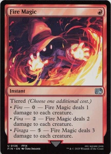 Fire Magic U FINAL FANTASY 136 - LP MTG - Picture 1 of 1