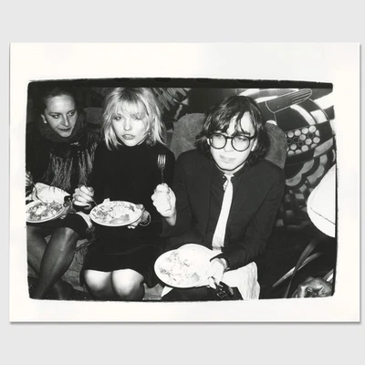Andy Warhol Original 1980 Debbie Harry and Chris Stein Photo FL08.01144 AWM - Image 1 of 4