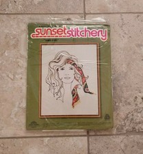 New listing
New Sunset Stitchery Dark Eyes by Donna Kooler 2225
