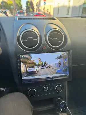 Stereo Auto Touch Android Nissan Qashqai J10 Carplay Navigatore Comandi Volante - Immagine 1 di 3