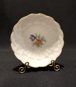 Hochst Hand Painted Porcelain Floral Dish E New - Picture 1 of 9