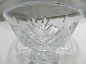 Waterford Crystal Pineapple Footed Centerpiece Bowl 8.75 Inc Made in Ireland Vtg - Picture 1 of 11