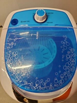 Costway 23104-CYWH Mini Washing Machine with Spin Dryer - Image 1 of 4