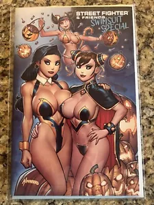 2024 STREET FIGHTER SWIMSUIT SPECIAL #1 KINNAIRD + JONBOY DUEL COVER - Picture 1 of 6