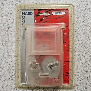 Funda Rígida para Nintendo Gameboy Color Game Boy Transparente/Blanco Nueva en Pack - Imagen 1 de 2